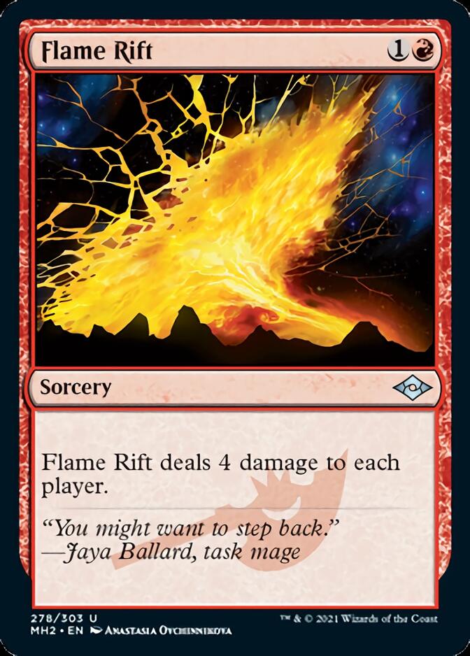 Flame Rift (Foil Etched) [Modern Horizons 2] | Mega City Incorporated