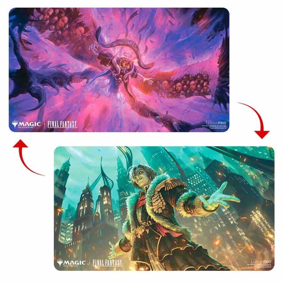 FINAL FANTASY Double Sided Playmat for Magic: The Gathering - Premium Emet-Selch, Unsundered | Mega City Incorporated