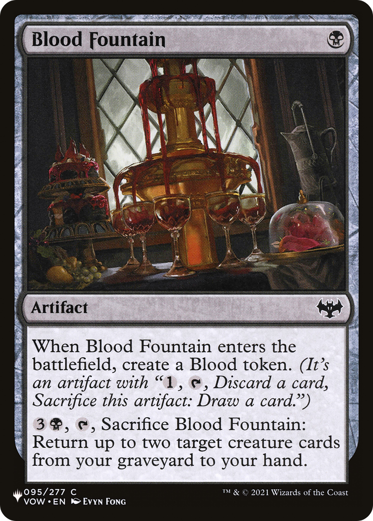 Blood Fountain [The List] | Mega City Incorporated