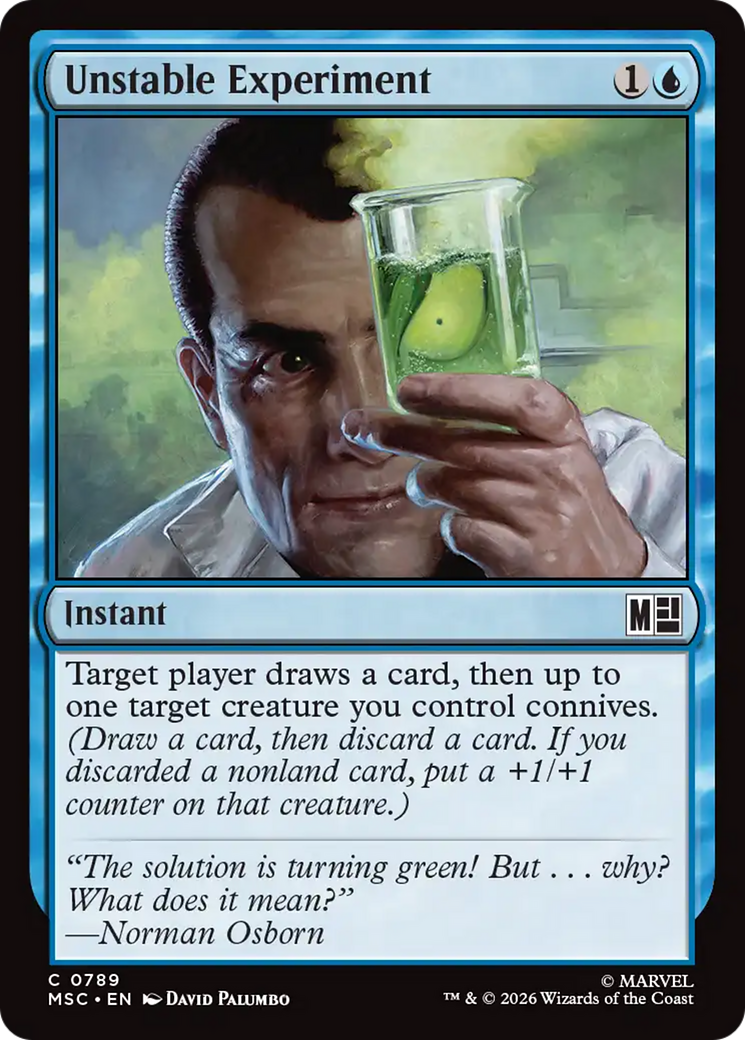 Unstable Experiment [Marvel Super Heroes Commander] | Mega City Incorporated
