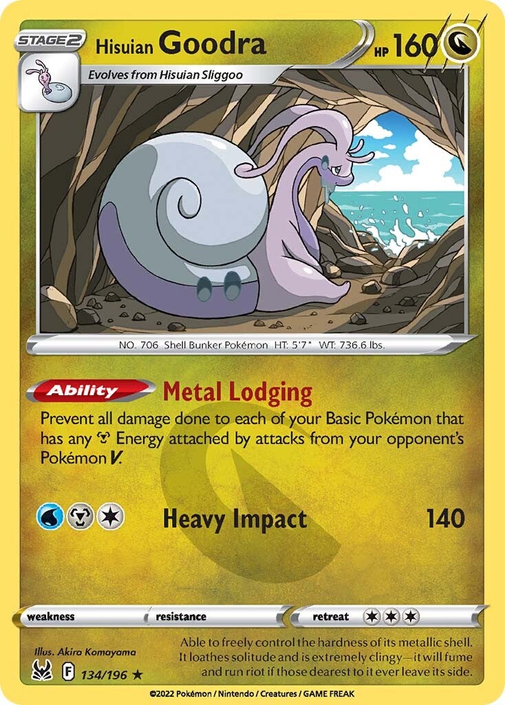 Hisuian Goodra (134/196) [Sword & Shield: Lost Origin] | Mega City Incorporated