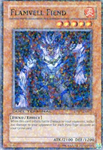 Flamvell Fiend [DT01-EN072] Super Rare | Mega City Incorporated