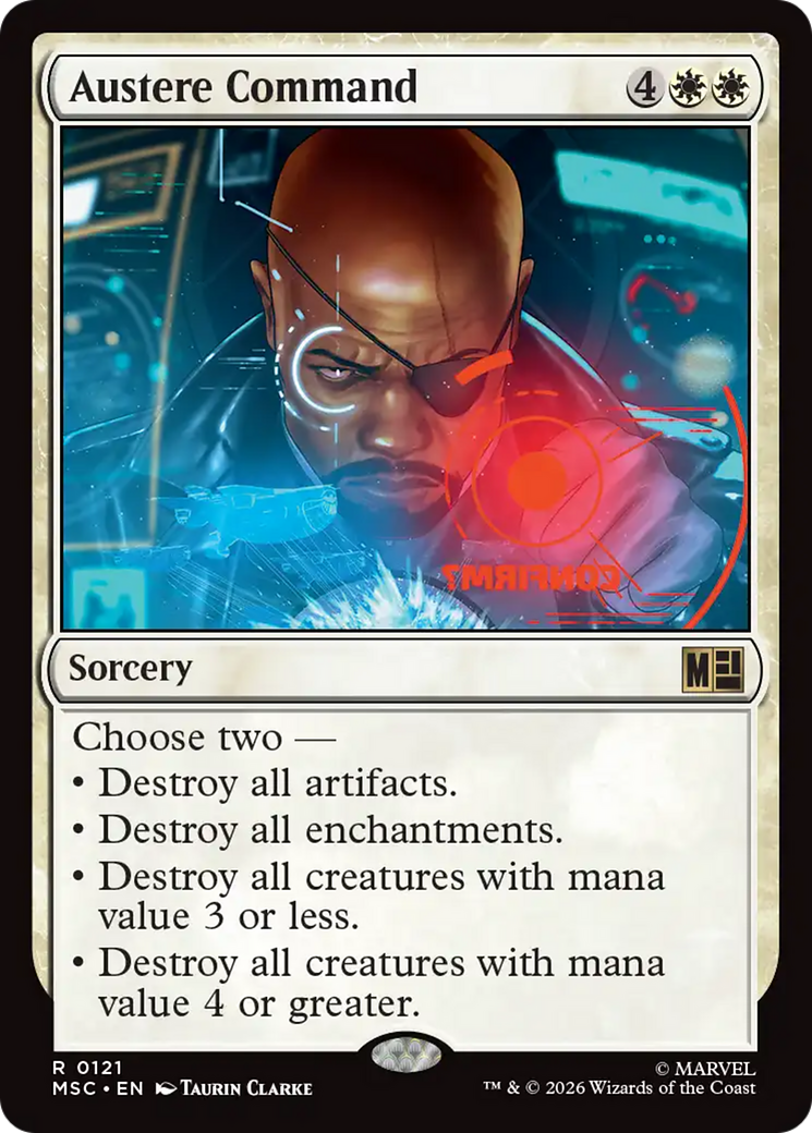 Austere Command [Marvel Super Heroes Commander] | Mega City Incorporated