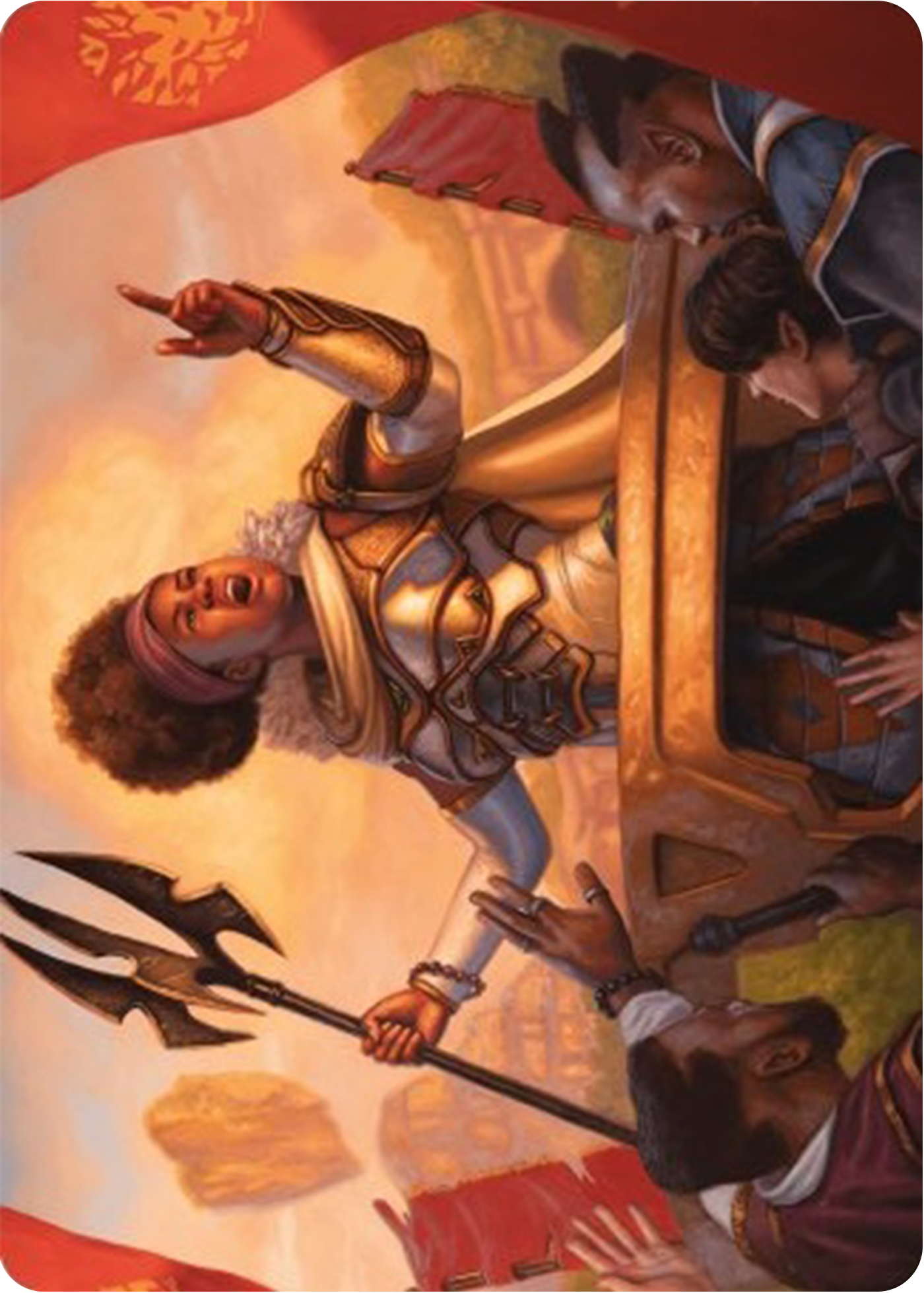 Recruiter of the Guard Art Card [Modern Horizons 3 Art Series] | Mega City Incorporated