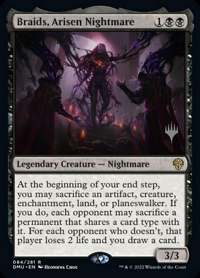 Braids, Arisen Nightmare (Promo Pack) [Dominaria United Promos] | Mega City Incorporated