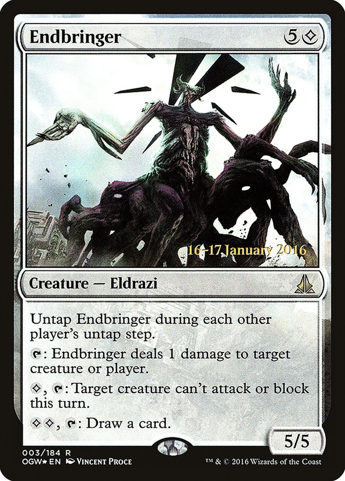 Endbringer [Oath of the Gatewatch Prerelease Promos] | Mega City Incorporated