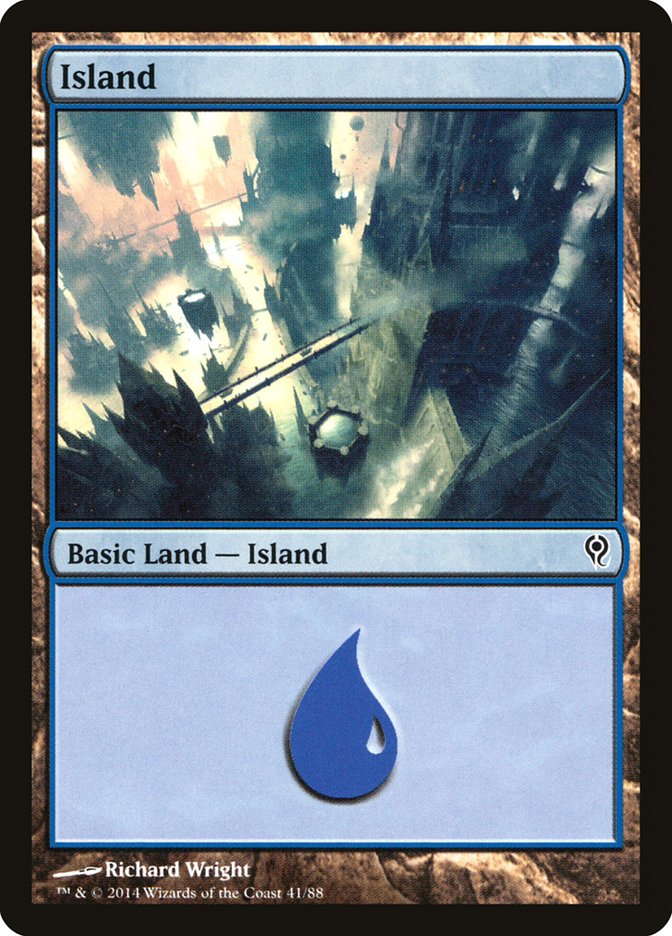 Island (41) [Duel Decks: Jace vs. Vraska] | Mega City Incorporated