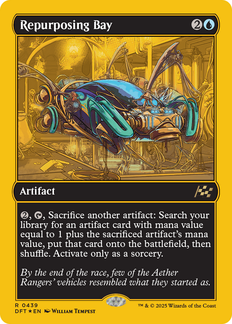 Repurposing Bay (First-Place Foil) [Aetherdrift] | Mega City Incorporated