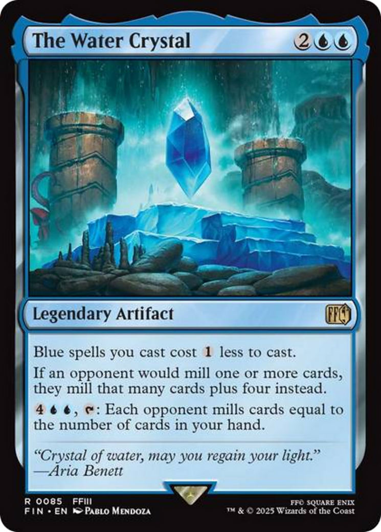The Water Crystal [FINAL FANTASY] | Mega City Incorporated