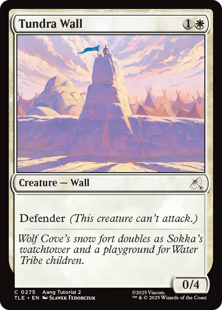 Tundra Wall (0275) [Avatar: The Last Airbender: Eternal-Legal] | Mega City Incorporated