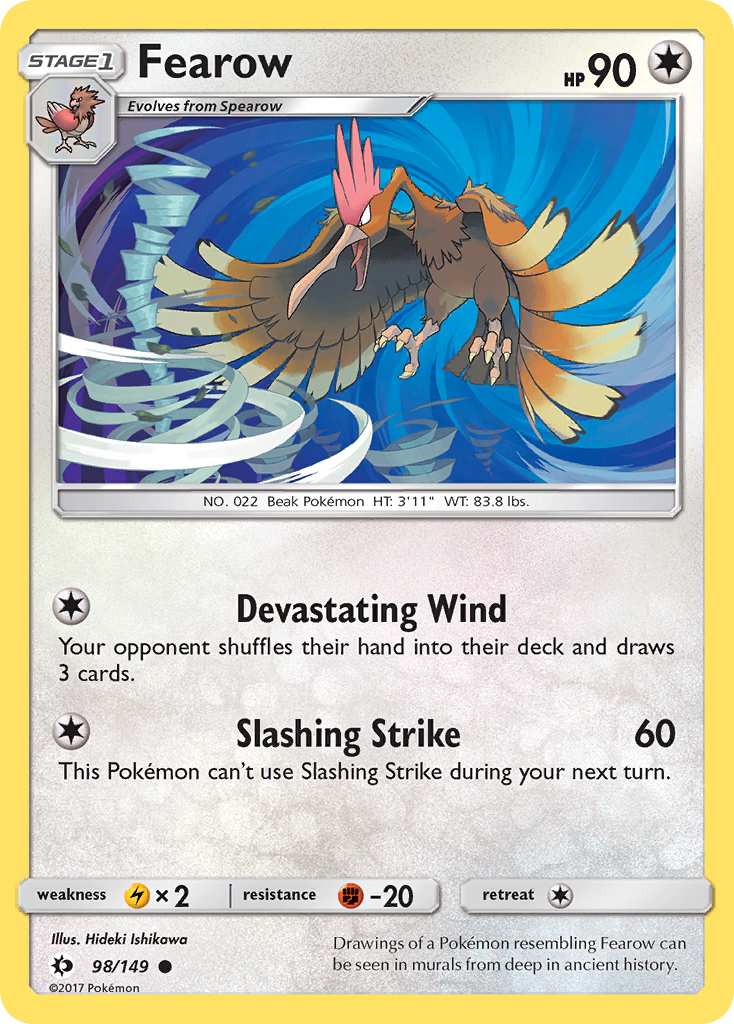 Fearow (98/149) [Sun & Moon: Base Set] | Mega City Incorporated