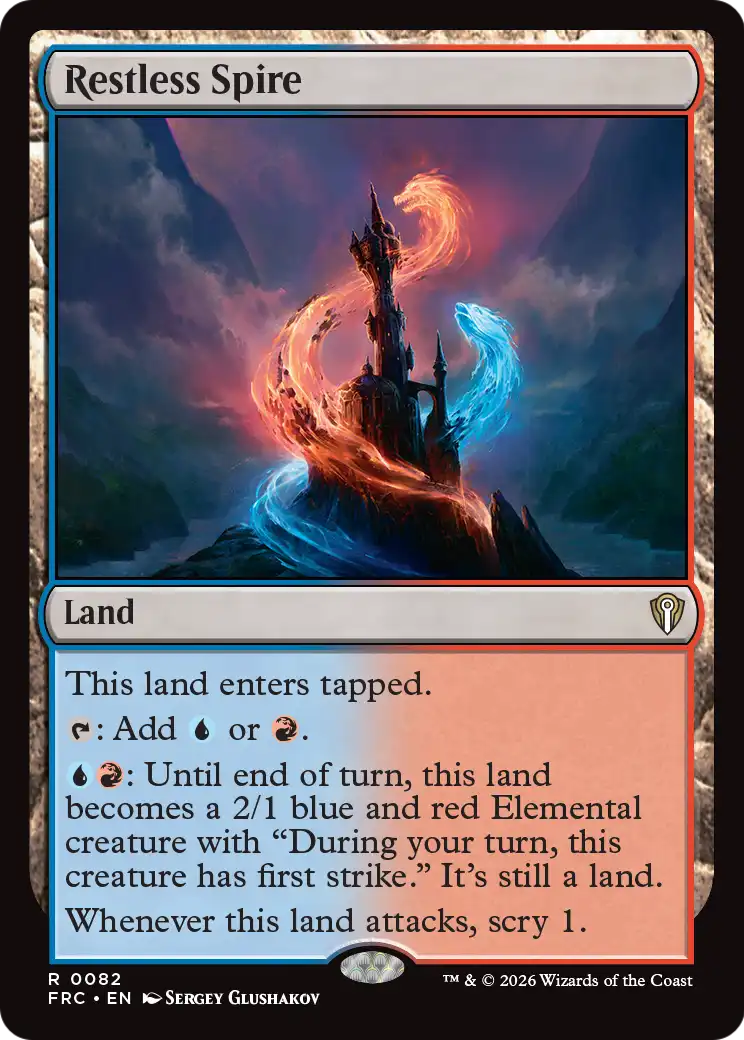 Restless Spire [Reality Fracture Commander] | Mega City Incorporated