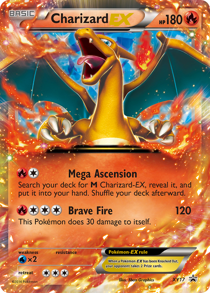 Charizard EX (XY17) [XY: Black Star Promos] | Mega City Incorporated