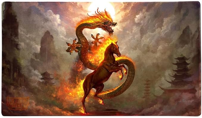 Dragon Shield Playmat: Lunar New Year 2026 - Fire Horse | Mega City Incorporated