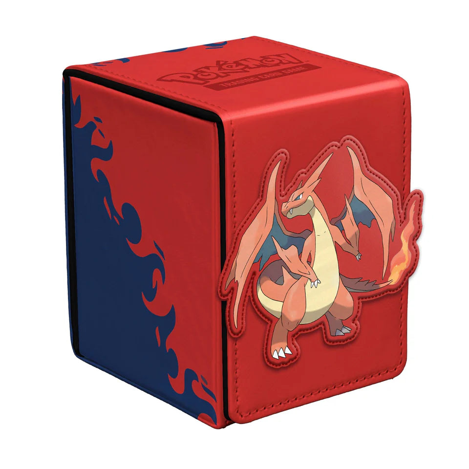 Alcove Flip Deck Box - Mega Charizard Y | Mega City Incorporated