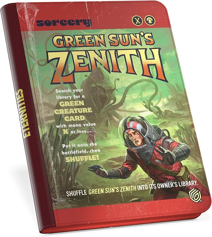 Ultimate Guard - Zipfolio 360 Xenoskin - Magic: The Gathering - Edge of Eternities - Green Sun’s Zenith | Mega City Incorporated
