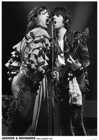 Poster - Jagger & Richards | Mega City Incorporated