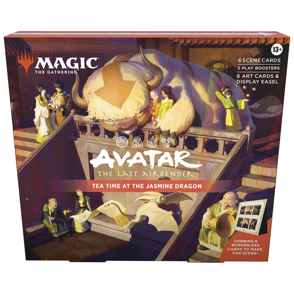 Avatar: The Last Airbender - Scene Box (Tea Time at the Jasmine Dragon) | Mega City Incorporated