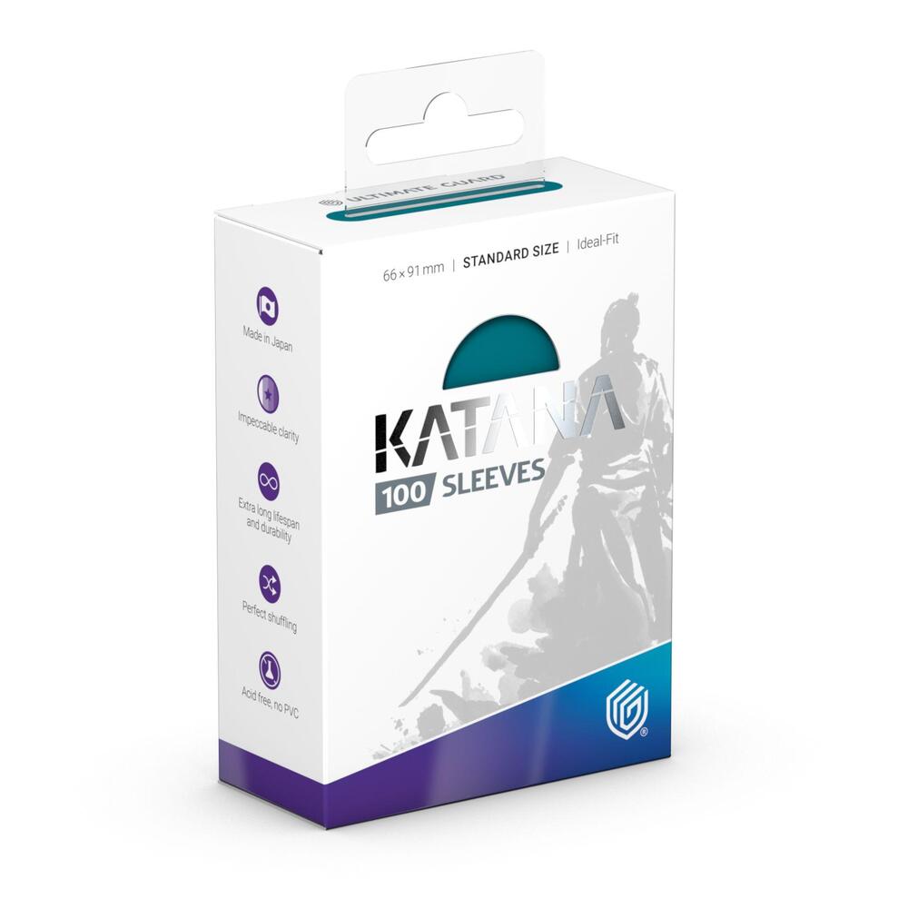 Katana Standard Size Sleeves - Great Wave (100-Pack) - Ultimate Guard Card Sleeves | Mega City Incorporated