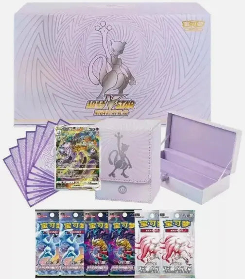 Pokémon TCG Chinese 2024 V Star Mewtwo Set | Mega City Incorporated