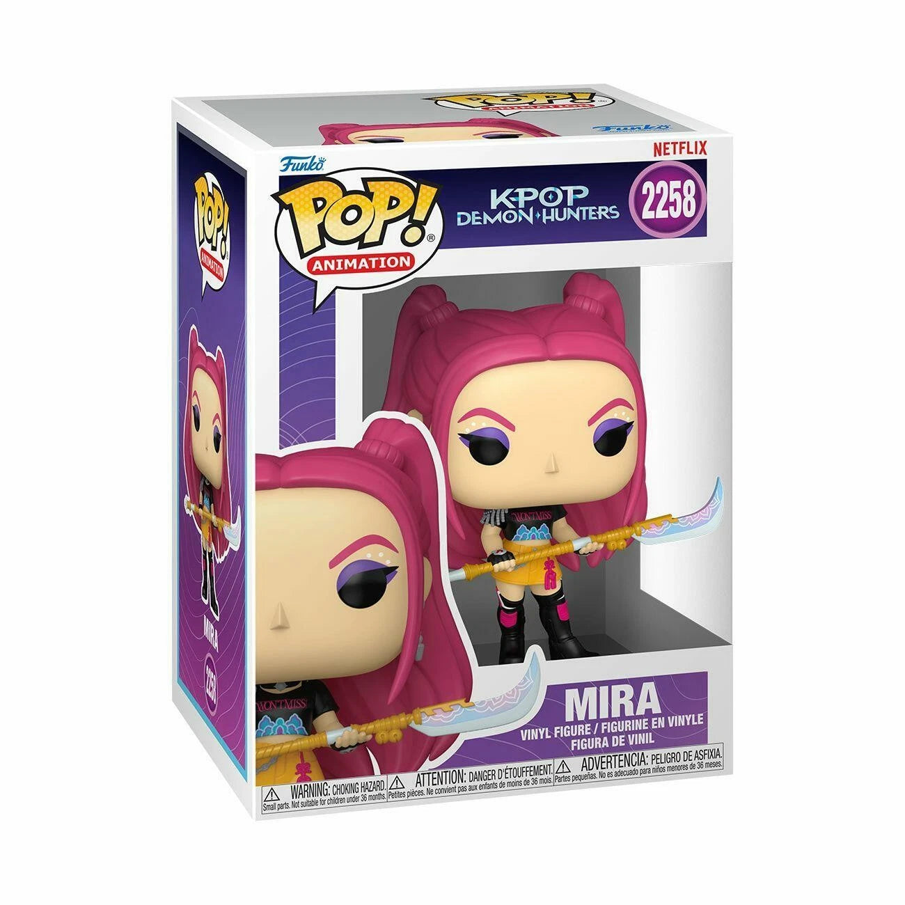 Funko POP! Animation K-Pop Demon Hunters Mira 3.75" Vinyl Figure (#2258) | Mega City Incorporated