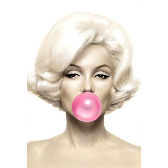 Poster - Marilyn Monroe - Bubble Gum | Mega City Incorporated