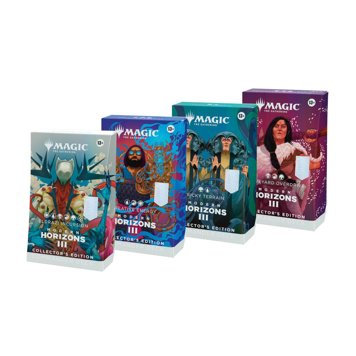 Modern Horizons 3 Collector's Edition Commander Deck - Set of 4 | Mega City Incorporated