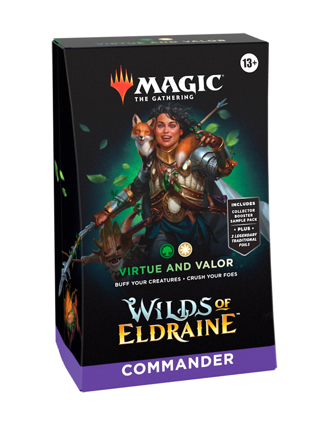 Wilds of Eldraine MTG Virtue and Valor Commander Deck | Mega City Incorporated