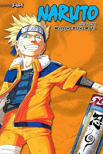 Naruto (3-in-1 Edition), Vol. 4 | Mega City Incorporated