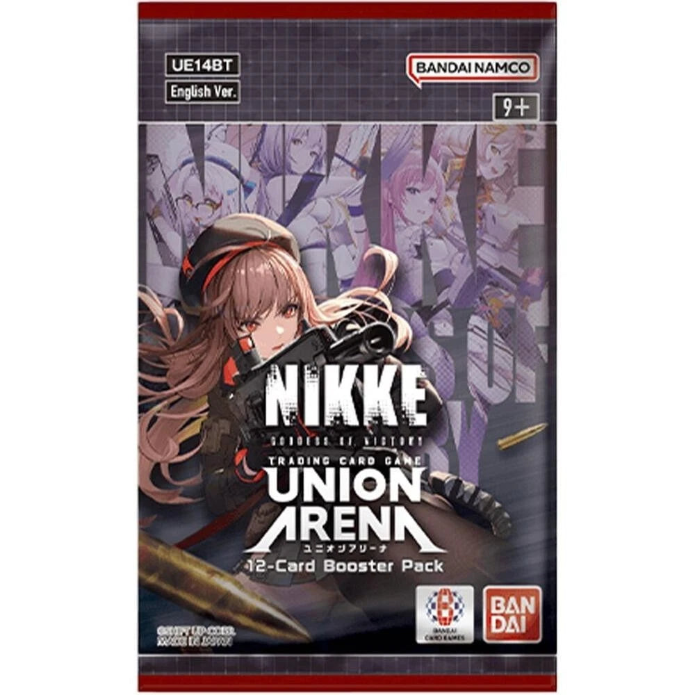UNION ARENA TCG: Nikke Goddess of Victory Booster Pack | Mega City Incorporated