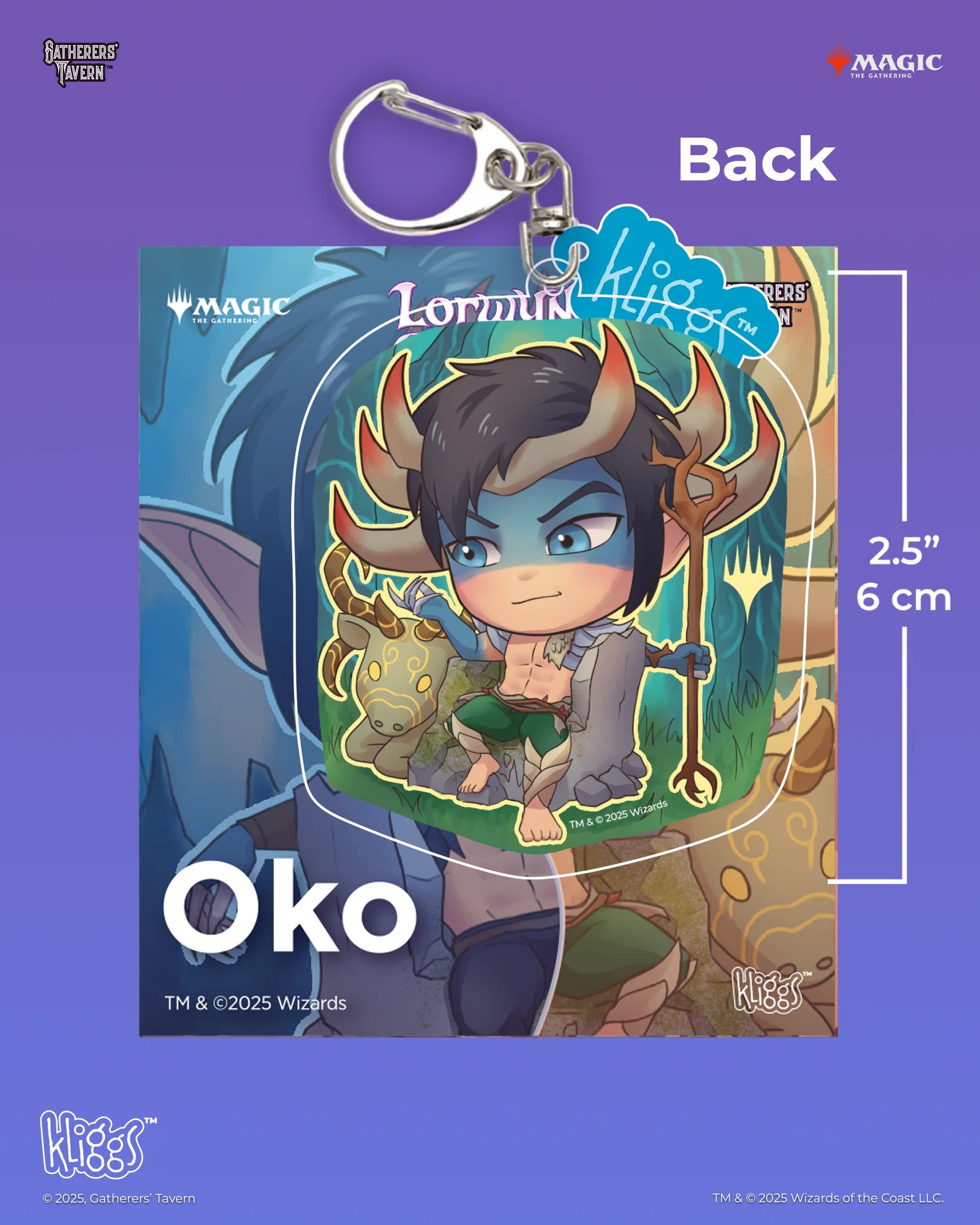 Oko Lorwyn Eclipsed Kliggs Double-Sided Keychain | Mega City Incorporated