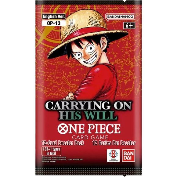 One Piece TCG: Carrying On His Will Booster Pack [OP-13] | Mega City Incorporated