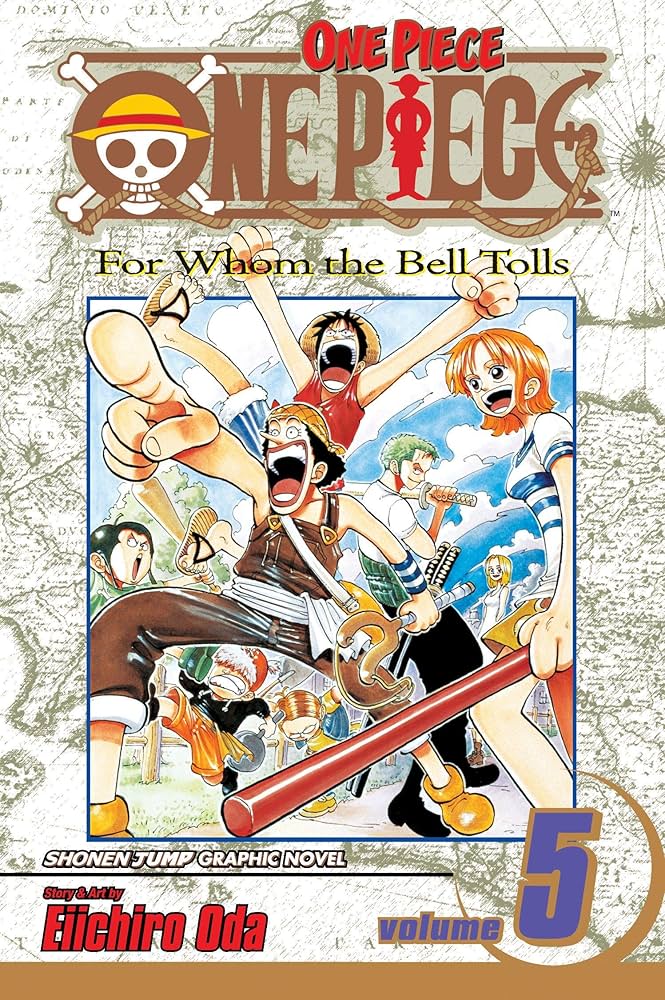 One Piece, Vol. 5: For Whom The Bell Tolls | Mega City Incorporated