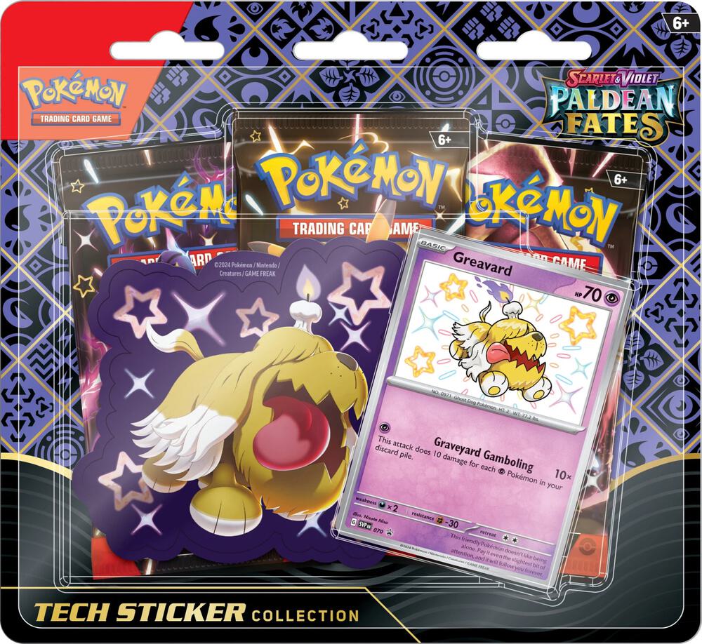 Paldean Fates Tech Sticker Collection [Greavard] - SV: Paldean Fates (PAF) | Mega City Incorporated