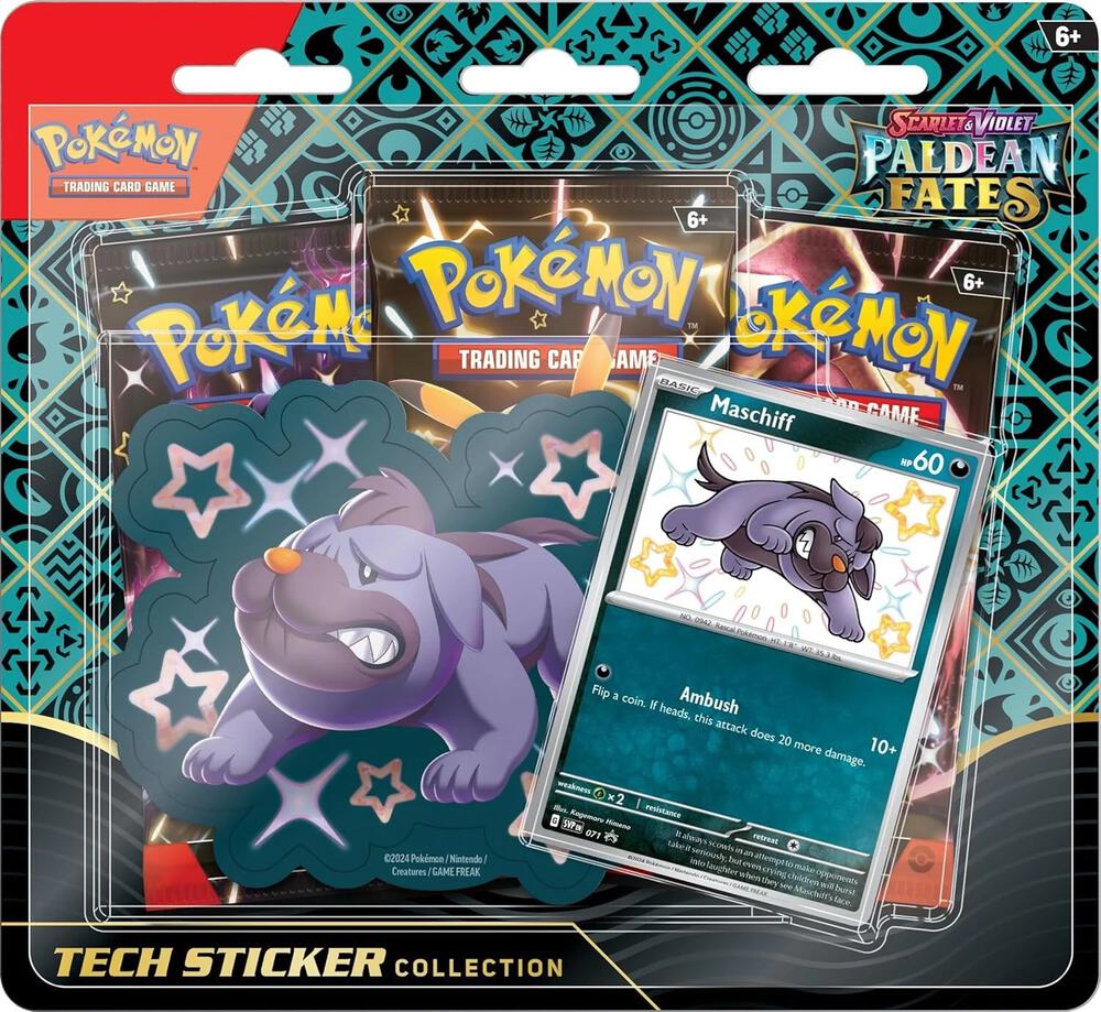 Paldean Fates Tech Sticker Collection [Maschiff] - SV: Paldean Fates (PAF) | Mega City Incorporated