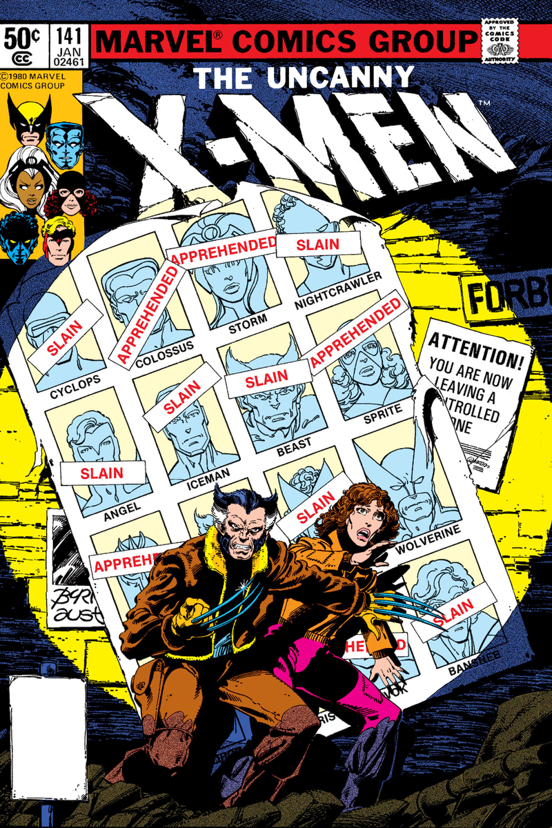 Poster - Uncanny X-men #141 | Mega City Incorporated