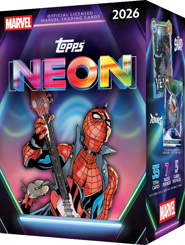 2026 TOPPS NEON MARVEL VALUE BLASTER BOX | Mega City Incorporated