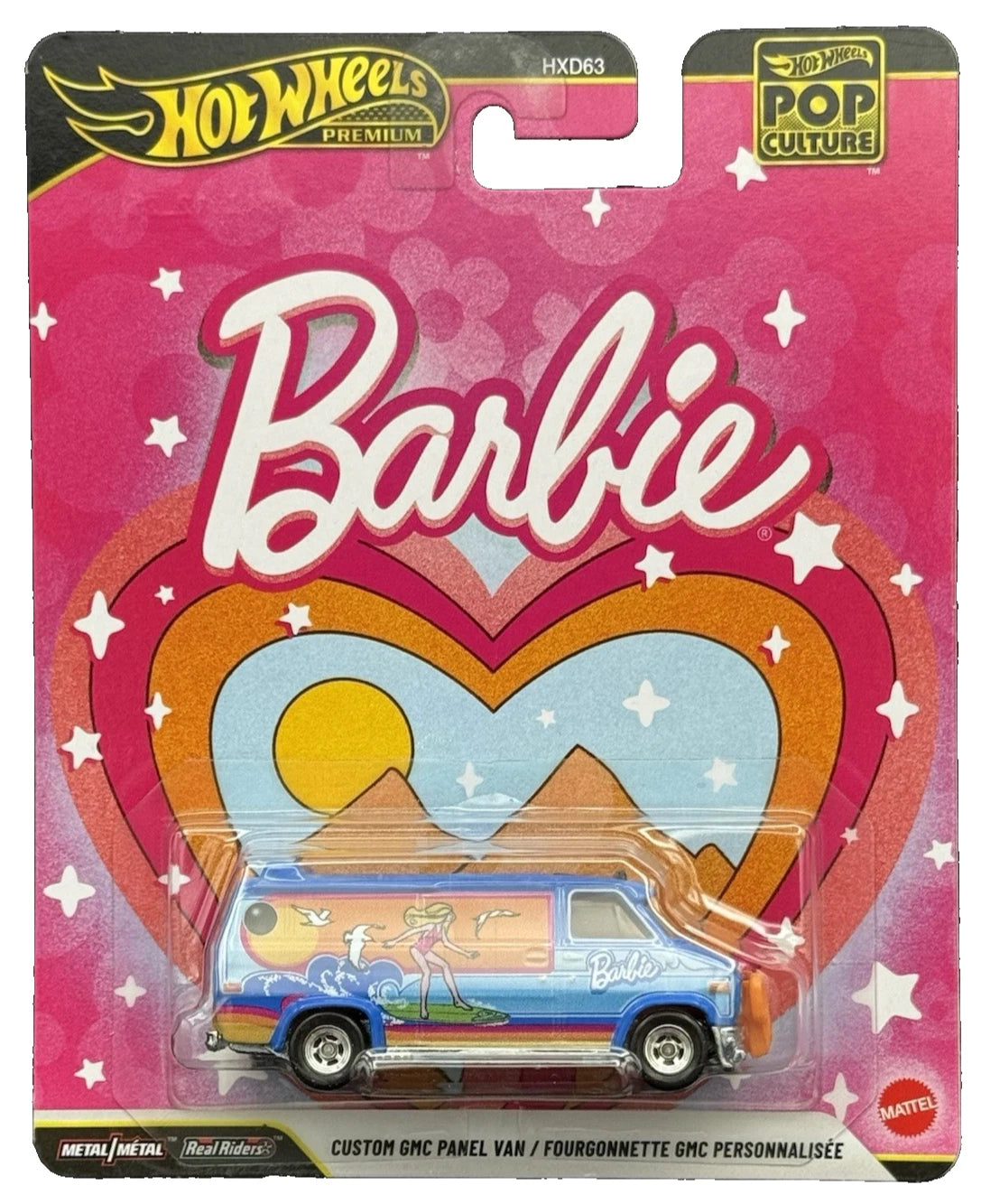 Hot Wheels Premium 2026 HW Pop Culture Barbie Custom GMC Panel Van | Mega City Incorporated