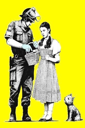 Poster - Banksy Dorothy Yellow | Mega City Incorporated