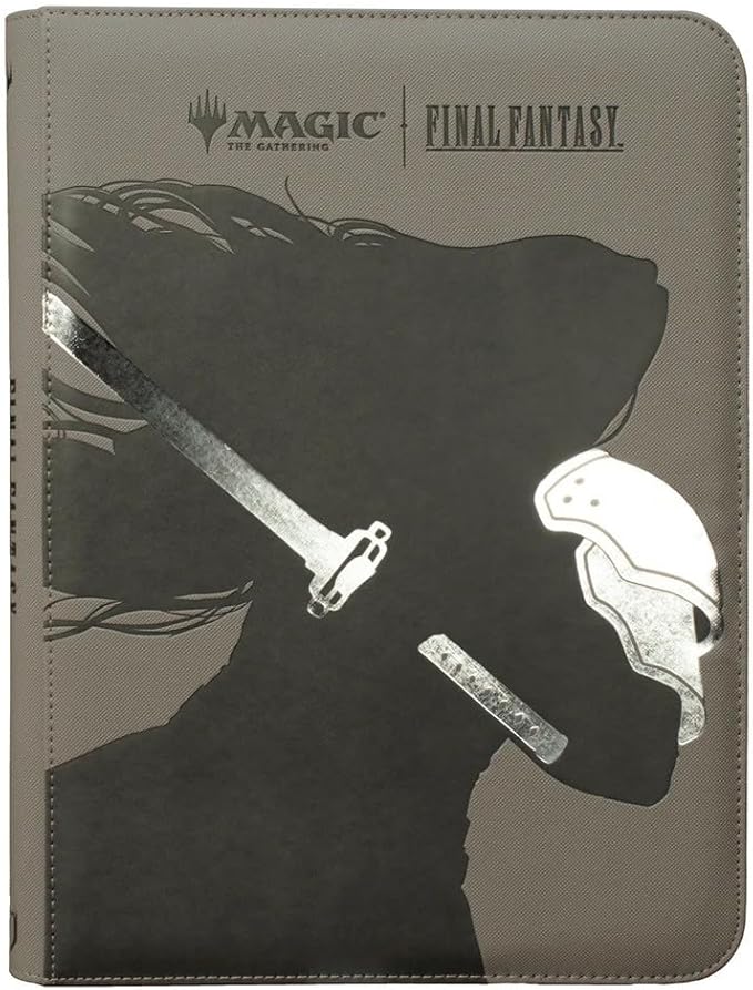 Ultra PRO - Final Fantasy x Universes Beyond Sephiroth (Wisnu Tan) 9-Pocket Premium Zippered PRO-Binder for Magic: The Gathering | TCG Card Collector Album, MTG Binder, Final Fantasy Card Binder | Mega City Incorporated