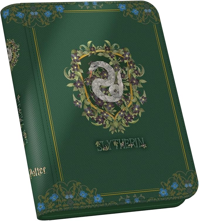 Ultimate Guard - Zipfolio 160 Xenoskin - Harry Potter "4 Houses" - Slytherin | Mega City Incorporated