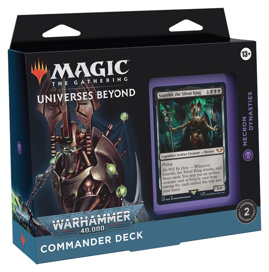 Universes Beyond: Warhammer 40,000 - Necron Dynasties Commander Deck - Universes Beyond: Warhammer 40,000 (40K) | Mega City Incorporated