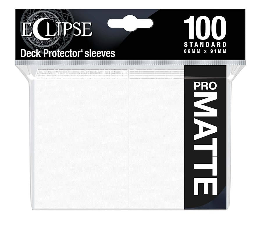 Ultra Pro Eclipse Matte - White | Mega City Incorporated