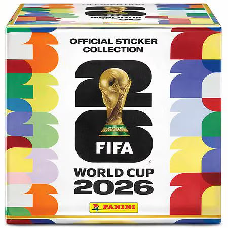 Panini World Cup USA 2026 Sticker Box 50 Sticker Packs | Mega City Incorporated
