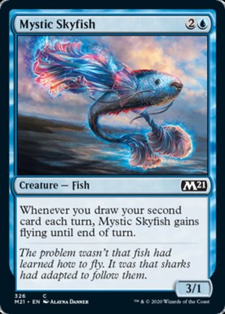 Mystic Skyfish [Core Set 2021] | Mega City Incorporated