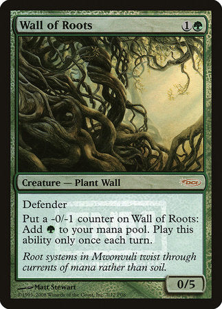 Wall of Roots [Friday Night Magic 2008] | Mega City Incorporated