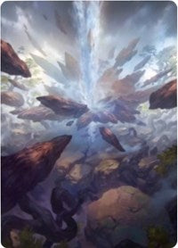 Prismatic Vista Art Card [Zendikar Rising Art Series] | Mega City Incorporated