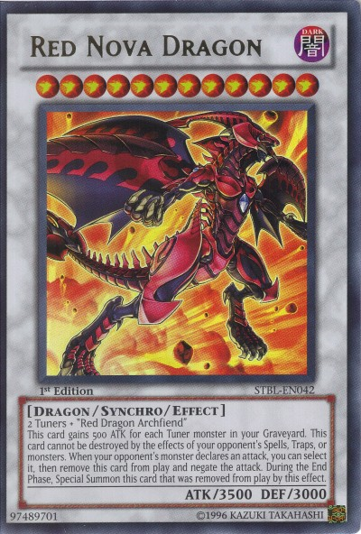 Red Nova Dragon [STBL-EN042] Ultra Rare | Mega City Incorporated