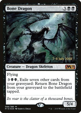 Bone Dragon [Core Set 2019 Promos] | Mega City Incorporated