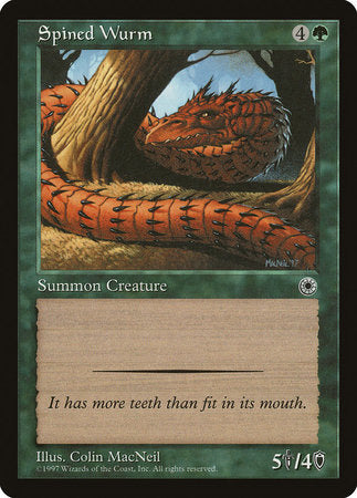 Spined Wurm [Portal] | Mega City Incorporated